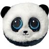 TY Beanie Bouncers - Checkers Il Panda con Gli Occhioni Azzurri, Teneri Animaletti Rimbalzanti Tutti da Collezionare, T83004