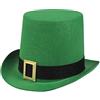 Boland- Cappello Cilindro Irish Man St. Patrick per Adulti, Verde, Taglia Unica, 44914