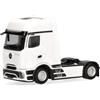 Herpa modello camion Mercedes-Benz Actros L ProCabin Gigaspace trattore stradale, bianco, miniatura in scala 1:87, pezzo da collezione, Made in Germany, plastica