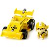 Paw Patrol Veicoli Ready Race Rescue, Veicolo di Rubble con Suoni da Gara, dai 3 Anni