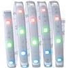 Paulmann MaxLED 79544-Striscia 250, 1,5 m, 10 W, 230 lm/m, 30 LED/m RGBW + 24 VA, Argento