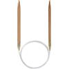 Seeknit KA04331 Ferri da Maglia circolari, bambù, Beige, 74 cm x 15.00 mm