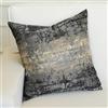 THE-TINOART Lussuosi cuscini neri da divano, con motivo a spruzzi d'oro, morbide, decorative, con retro in velluto, per divano, camera da letto, soggiorno, auto, 45,7 x 45,7 cm, nero e oro
