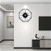 JUJUDA Large Wall Clocks for Living Room Decor Modern Silent Wall Clock for Home House Kitchen Bedroom Decorative Big Wall Clock Non Ticking Battery Operated Quartz for Bathroom Outdoor Indoor 14 Inch