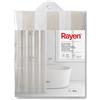 Rayen | Tenda da bagno | Massima qualità | Impermeabile | Include 12 ganci | PVA | 180 x 200 cm