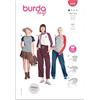 burdastyle Burda Style Sewing Pattern B6028 - Cartamodello per top da donna