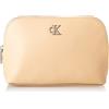 Calvin Klein CKJ Minimal Monogram Make-Up Bag Muslin