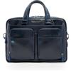 Piquadro CA2849B2 Borsa, Collezione Blu Square, Blu