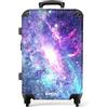NoBoringSuitcases.com Valigia Bambini, Valigia Grande, Trolley Bambini, Valigia Per Bambini, Con TSA, Valigie Per Bambini, Valigia Grande 23 kg (67 cm - 72 L), (Cielo stellato - Galassia)