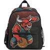 BEUSS Pallacanestro Di Mucca Toro Zaino per Asilo Nido Prescolare Bambini Studente Bookbag Zainetti per Viaggio Ragazze Ragazzi 2-7 Anni Capretto