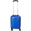 LBF EASY TRIP Bagaglio a Mano Ryanair 40x30x20 cm Ruote Removibili (Blu)