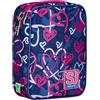 SJ GANG STYLE JAM GANG Astuccio Scuola Speed Pad, Viola, Portapenne Mono Scomparto Con Plance Amovibili e Penne, Matite, Colori, Accessori, Elementari, Medie, Bambina