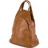 Emila Zainetto donna color cuoio zaino monospalla ragazza tempo libero casual vintage elegante da universita gita passeggio scuola ufficio lavoro leggero di moda fashion Cuoio
