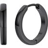 FaithHeart Orecchini da Uomo e da Donna, 16mm Huggie Orecchini a Cerchio, Acciaio Chirurgico 316L, Regalo per Lui, Impermeabile Anti-allergico, Confezione Regalo Inclusa