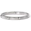 KIDULT - Bracciale Donna - Bracciale Tubogas Con Cristalli Bianchi In Acciaio Argentato - 831004