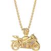SiVaji Collana Uomo Donna Gioielli Ciondolo Pendente Necklace Collana Locomotiva Cultura Motociclistica Per Donne Hip Hop Sport Vacanza Surf Lunghe Catene Collares
