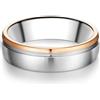 Trilani Anello da Uomo in Acciaio inossidabile