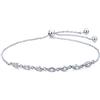 NewL trendy 925 sterling Silver Droplet bracciali per le donne luminoso CZ bracciale Fashion Jewelry making Gift