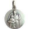 I G J San Raffaele Arcangelo - Medaglia In Argento Massiccio 925 millesimi