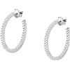 Morellato Orecchini a Cerchio da Donna in Argento 925‰, Zirconi, Collezione Tesori - SAIW147