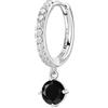 Brosway Orecchino Singolo Donna in Argento e Mystery Black | Collezione Fancy - FMB86