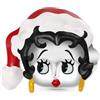 GNOCE Cappello di Babbo Natale Betty Boop Charm, S925 Argento Sterling Charms Dangle per le donne ragazze moglie figlia, San Valentino, festa della mamma gioielli regalo