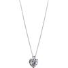 Bluespirit Collana da donna, Collezione B-ELEGANTE, in argento 925 rodiato, zirconi - P.25B9B30000103