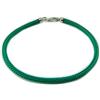 PS Bracciale verde portafortuna in sagola con finali argento 925 ‰ (20)