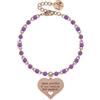 KIDULT - Bracciale in acciaio 316L e Pvd Rosé | Family