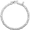 Dodo Mariani Bracciale Dodo Donna Originale Ovo LUX Argento 925 Prisma, 18 cm, Gioiello Artigianale Made in Italy, Rifinito a Mano, Base per Charms, originale ideale come regalo