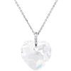 Essens Collana Cuore Swarovski in Argento 925 - Collezione Love Swarovski
