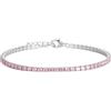 LES FOLIES DI PAOLA GRIECO Bracciale Unisex Tennis Rosa in Argento 925 rodiato - Collezione Rainbow Les Folies (16)
