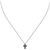 Morellato Collana Uomo in Argento 925‰, Zirconi, Collezione Tennis, Croce - SATT13