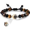 Glooraca Bracciale personalizzato con proiezione di foto per uomo Bracciali personalizzati con immagine all'interno Regali personalizzati per papà marito fidanzato (Style 7)