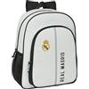 safta Real MADRID 1st Equipment 24/25 - Borsa da scuola per bambini, zaino per bambini, adattabile al carrello, perfetto per scolari, comodo e versatile, qualità e resistenza, 32 x 12 x 38 cm, colore