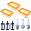Atunee Kit Candela Filtro Aria Carburante per Stihl TS400 BR350 BR430 SR430 SR450 Zaino Soffiatore Sostituire 4223-141-0300
