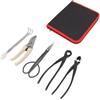 Beufee 5 Pezzi Strumenti per Bonsai Kit di Filo per Bonsai Strumenti Kit per Potatura Set Strumenti per Giardinaggio, Set di Attrezzi da Giardino, Forbici da Giardino
