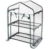 VERDELOOK | Serra Rettangolare a 2 Ripiani Senza Ruote con Telo Trasparente in PVC, 69x49x92 cm, Serra da Giardino e Balcone, per Protezione Piante, Invernale, per Giardinaggio