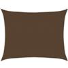 vidaXL Vela Parasole 160 g/m² Marrone 6x8 m in HDPE