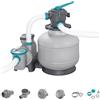 Bestway Pompa di Filtraggio a Sabbia Flowclear 58486, Portata 9.800 L/H per Piscine Fuori Terra
