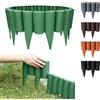GARDENIX - Bordo per aiuole, Effetto Legno, 2,5 m Verde