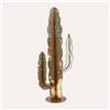 Keyhomestore | Cactus Grande in Ferro Corten Marrone Ruggine (74x30x15 cm)