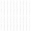 Festnight 20 pz Supporti a Spirale per Pomodori e Piante in Acciaio Zincato 110 cm,Sostegno per Pomodori e Piante a Spirale