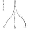 Grillrost.com Das Original Catena in Acciaio Inossidabile con Incisione Personalizzata e girella - Made in Germany