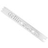 Grillrost.com Das Original Raschietto per Griglie in Acciaio Inox | pulitore per Griglie per Barre di Spessore 4, 5, 6 e 8 mm - rimuove Lo Sporco Grossolano