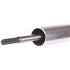 youth care Terra Ricambi - Kit Asta di Trasmissione con Tubolare Ø28 mm per Decespugliatore | Asta Interna 153 cm Ø8 mm 9 Denti + Tubolare 150 cm con Cuscinetti | Ricambio Agricolo Compatibile (9 DENTI)