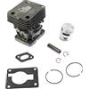 IVOOJA Kit cilindro pistone 35 mm 4134 020 1221 adatto per decespugliatore Stihl FS120 2-Mix FS120R 2-Mix