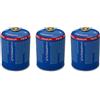 Campingaz CV 470 Plus all Season Cartuccia Gas confetzione da 3, Cartuccia con Tecnologia brevettata Easy Clic Plus, Adatta per fornelli o griglia da Campeggio, butano/propano 450 g (85/15)