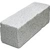 WUEFFE Mattone Pietra Ricostruita 25x8x8 - muri aiuole blocchetti Mattoni Giardino (Sale Pepe, 10 Pezzi)