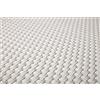 Sellon24® - Rivestimento per balcone in polietilene, effetto rattan, fornisce protezione da sguardi indiscreti e dal vento, adatto per balconi, terrazze e giardini (RD07 bianco, 80)